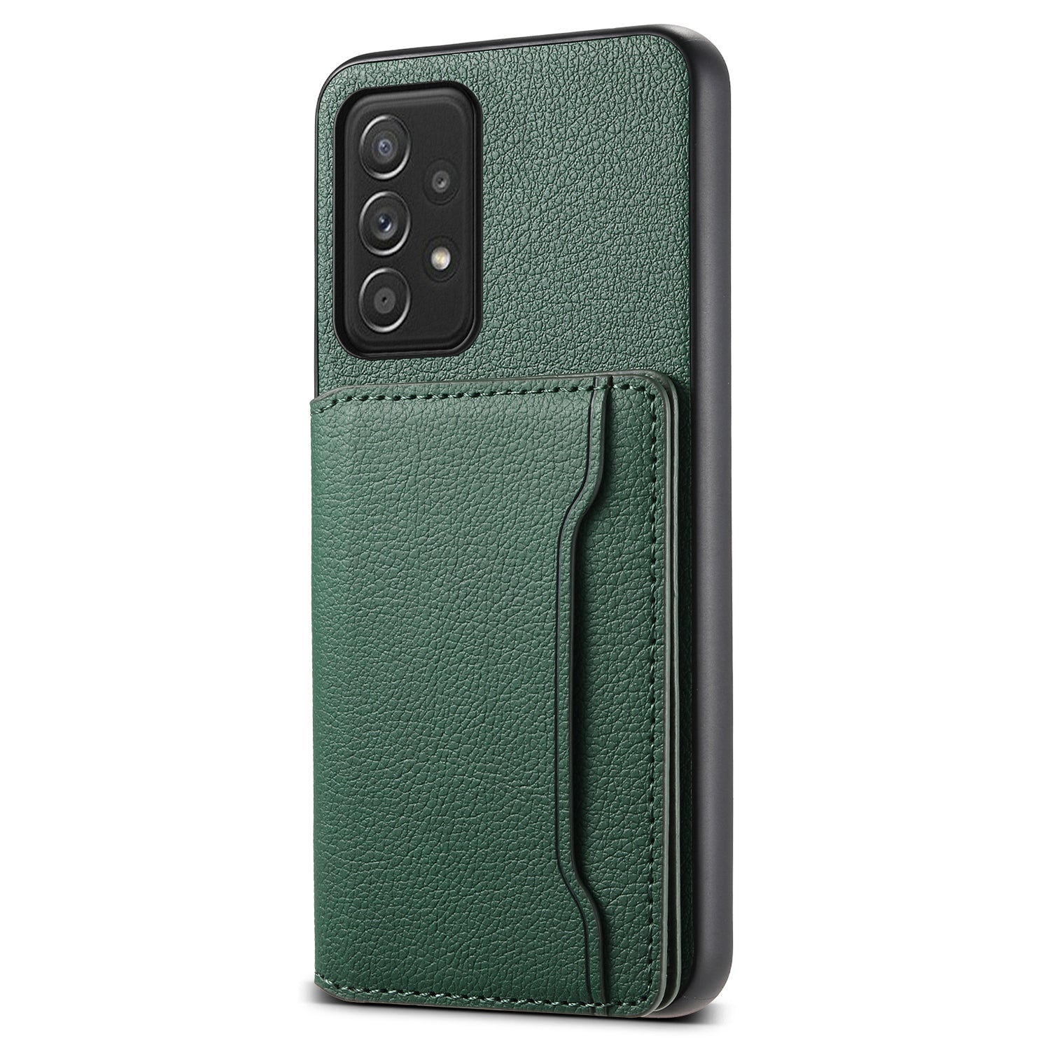 For Samsung Galaxy A52 4G / A52s 5G / A52 5G Case Leather+PC+TPU Kickstand Phone Shell For Samsung Galaxy A52 4G / A52s 5G / A52 5G Case Leather+PC+TPU Kickstand Phone Shell